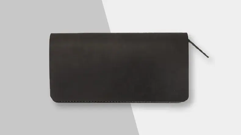 【Horween】100年以上続く老舗の獄厚の黒革の塊のクロムエクセルの魅力と長財布という整え方!